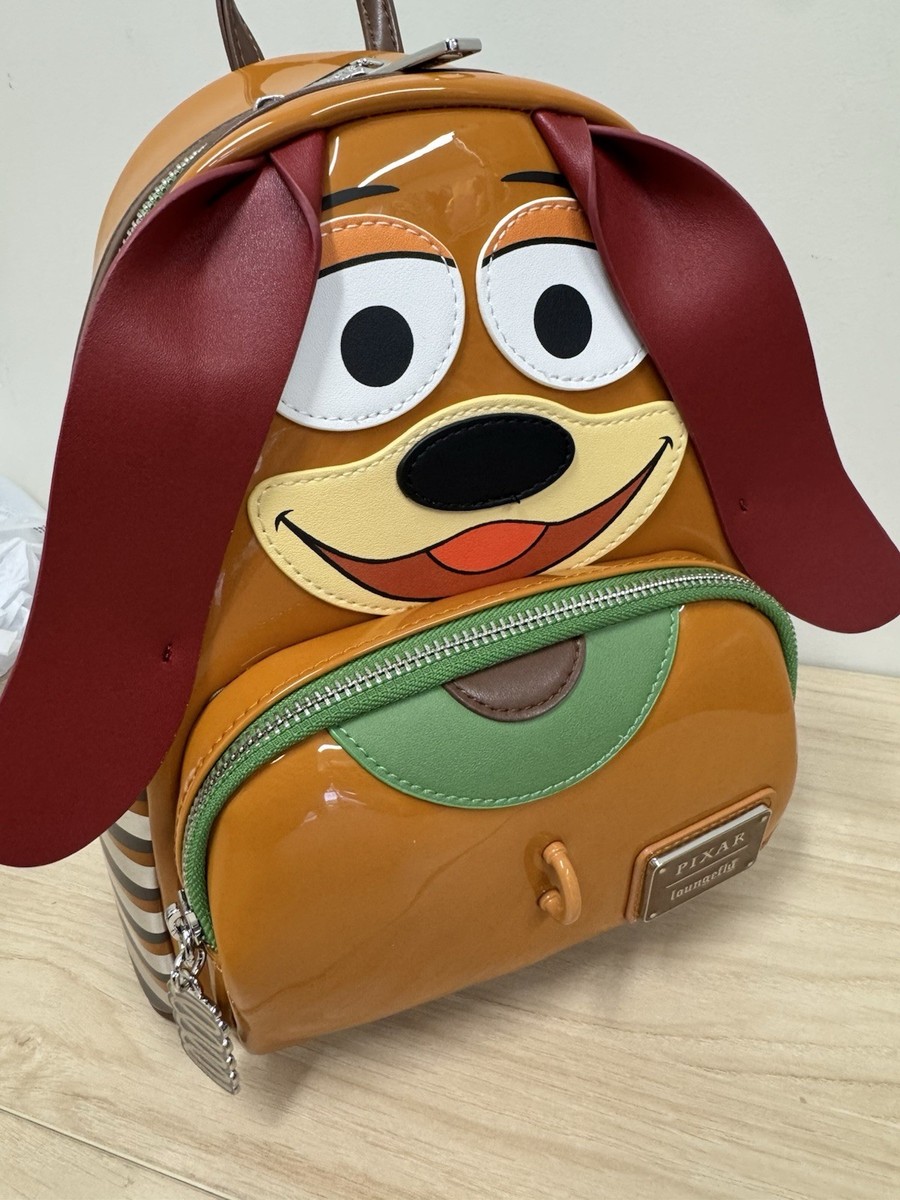 Loungefly Disney Pixar Slinky Dog Figural Mini Backpack NWT Loungefly Disney Toy Story Slinky Dog Mini Backpack Brown  main image 4