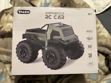 Talgic Amphibious RC Car 1/18 Remote Control Water Drive 4WD Off