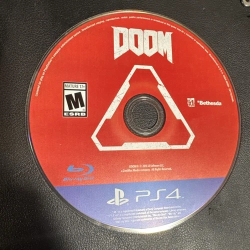 DOOM Sony PlayStation 4 PS4 Video Game Disc Only