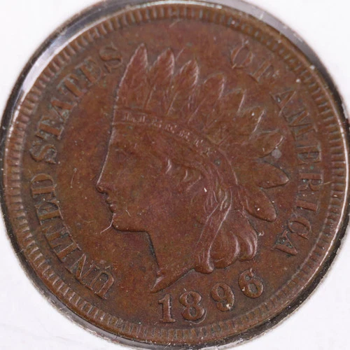 1896 Indian Head Cent, Mint State Uncirculated Coin, Store #CT0328