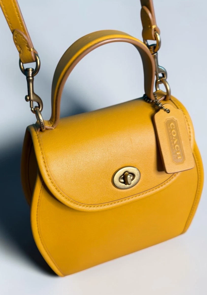 Coach Yellow Bags & Handbags for Women for sale - eBay