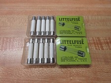 Littelfuse 3AB-15A Fuse Cross Ref 1BX45 314, White, 0314015 (Pack of 10)