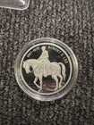 ‘Civil War’ Robert E Lee .999 Fine Silver Proof Coin 8.5g w/ COA 1998 Göde