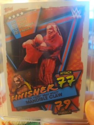 2021 Topps WWE Slam Attax - Finisher Mandible Claw ''The Fiend'' Bray Wyatt #223