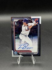 Travis Bazzana 2024 Bowman Draft 1st Auto Cleveland Guardians