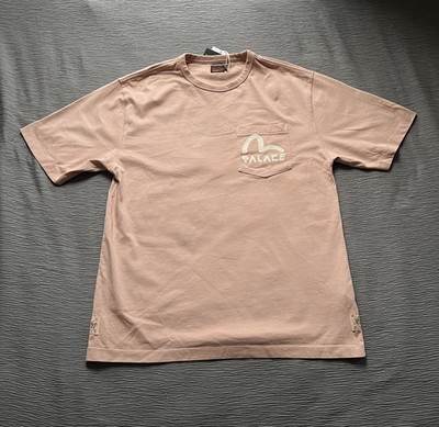 Palace Evisu Heavy Wash T Shirt Pink Size Medium | eBay