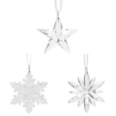 Beautiful Hangings Snowflake Pendant Drops for Seasonal Christmas Decoration