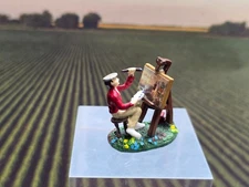 HAWTHORNE VILLAGE MINIATURE THOMAS KINKADE PAINTER CANVAS FIGURINE 2000 SEASIDE