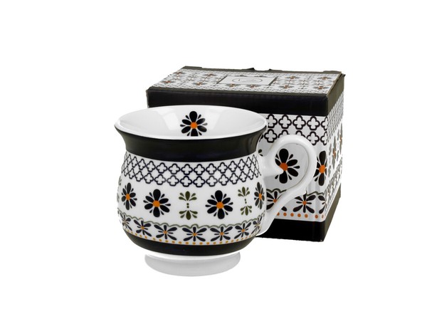 Duo Etno 34424 Becher 500 Ml Indigo New Bone China Porzellan-image