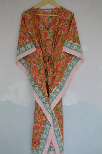 pinkcitytextiles Kaftan New Print First Time On ebay Special made For USA - Picture 5 of 10