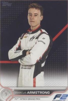 ゆ*様 Topps Chrome Formula 1 マーカス・アームストロング 2022 Topps CHROME Formula 1 F1 Racing B/W RAY WAVE Refractor