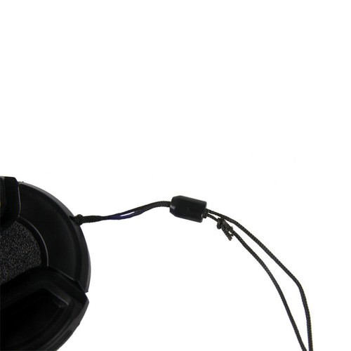 49-77mm Camera Center Pinch Snap On Front Lens Cap Cover For Nikon Canon Black - Picture 7 of 21