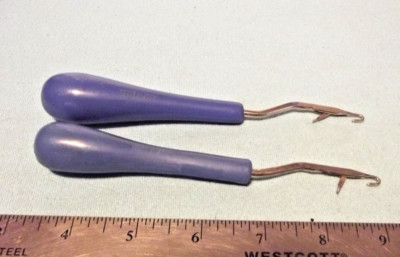 2 Boye Offset Ergonomic Latch Hook Tool Craft Accessory, 6.5'' L ONG