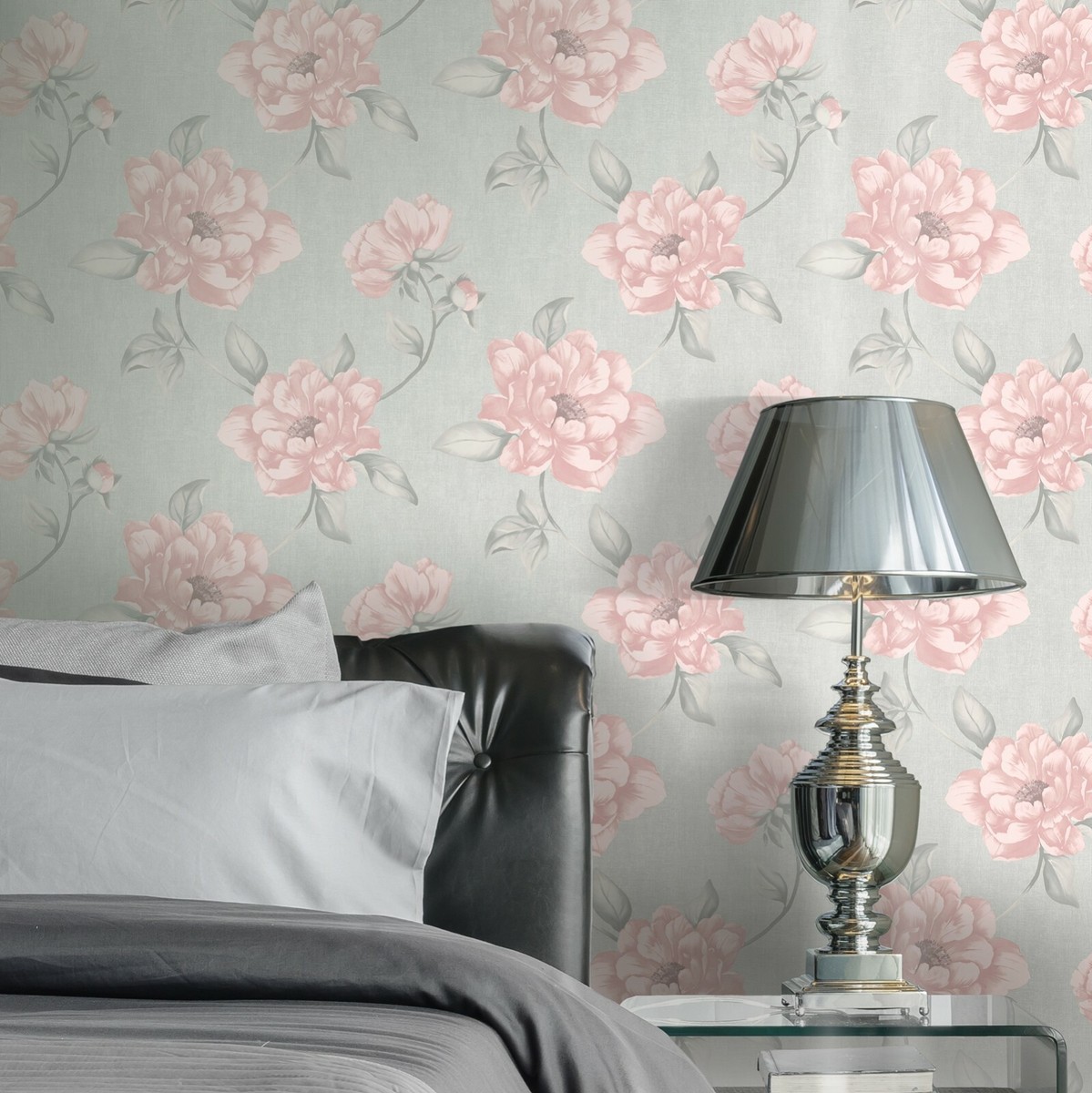 Update 68+ grey rose wallpaper bedroom best xkldase.edu.vn