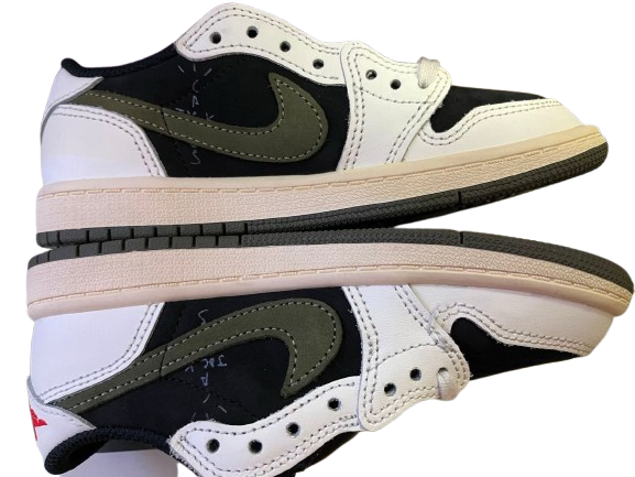 Travis Scott ×Nike Air Jordan 1 Low OG Medium Olive EU31 Travis Scott ×Nike Air Jordan 1 Low OG Medium Olive EU31
