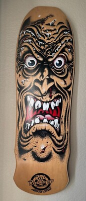 Rob Roskopp Skateboard Deck - Natural - Santa Cruz - Natural