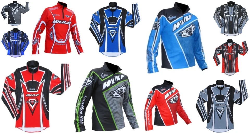 Wulfsport Erwachsene Comp Tops Motorrad Motocross MX Freizeitversuche Kleidung