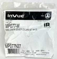 InVue Camera Sensor Collars Set White S2000 Code MP077-W New Open Package