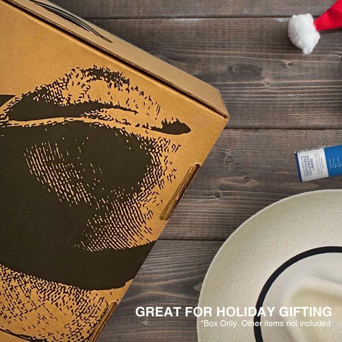 Hat Box for Traveling - Hat Storage - Gift Box - Lightweight and Protective - Picture 9 of 11