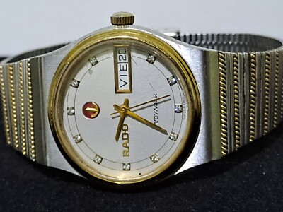 VINTAGE RADO VOYAGER 636.4013.4 DAY DATE AUTOMATIC 2846 SWISS MADE