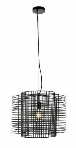 Black Pendant Modern Iron Wire Cage Kitchen Light Chandelier Dining Room Fixture