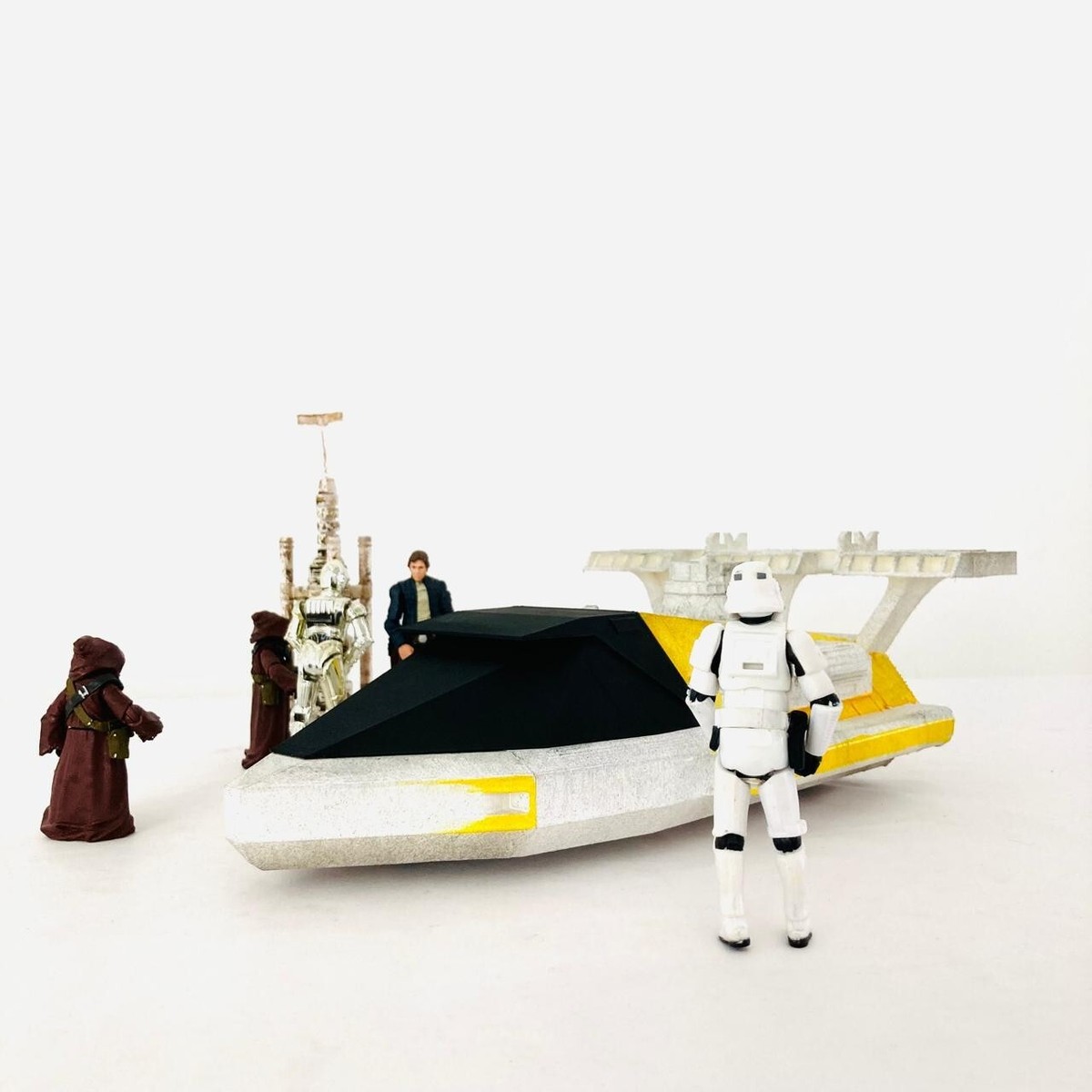 V-35 Courier Landspeeder For 3.75 IN (1:18) Figure Diorama