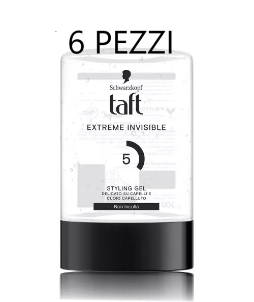 SCHWARZKOPF - Taft Extreme Invisibile - Gel Per Capelli 300 Ml - Immagine 3