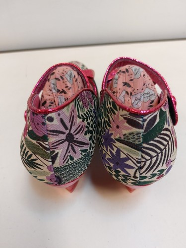 Irregular Choice 'Piccolo' Zapatos de Tacón Rosa Flor - Talla UE 42 - Imagen 8 de 17