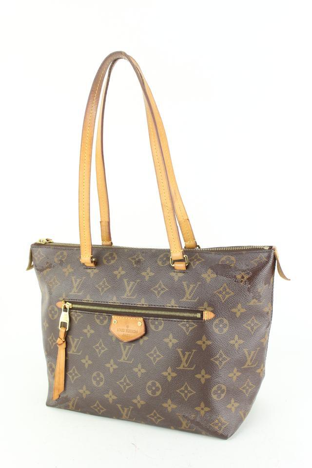 Louis Vuitton Discontinued Monogram Iena PM Zip Tote Bag Louis Vuitton Discontinued Monogram Iena PM Zip Tote Bag