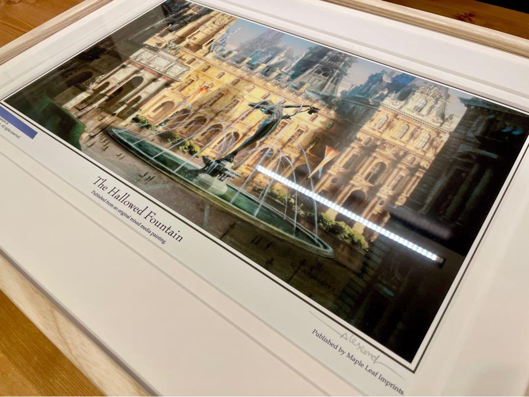 MTG 寺院の庭 複製原画 アートプリント サインド Rob Alexander MTG 寺院の庭 複製原画 アートプリント サインド Rob Alexander