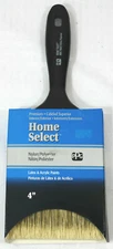 New Home Select Premium-Calidad Superior Paintbrush, 4-Inch. Indoor/Outdoor 