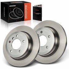 2x Rear Brake Discs 300mm for BMW 123d 130i E81 318d 320d 316i 318i 320i E90 E91