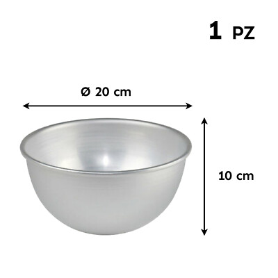 Stampo Per Pastiera In Alluminio 24 Cm - Rotondo Per Dolci Tradizionali - Foto 5