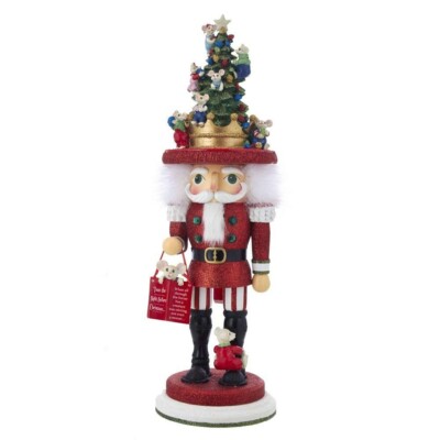 Hollywood Nutcracker Kurt Adler Twas the Night Before Christmas Mouse 18''