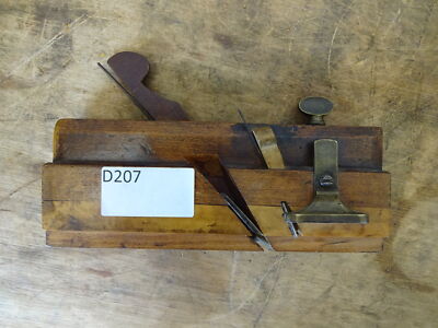 Holz Vintage Handhobel JJ grau / W Lawson