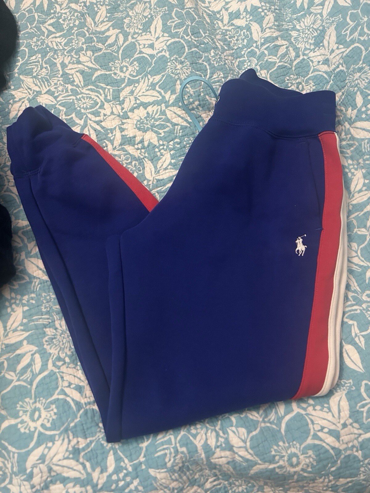 Polo Ralph Lauren Doppia Maglia Big Pony Jogger Pantaloni Polo Sport Donna Taglia XS