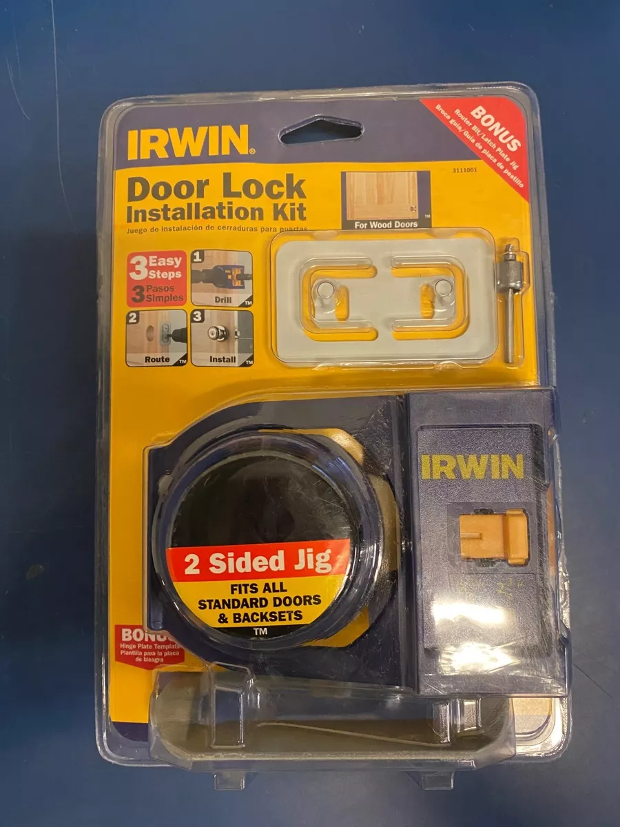 Irwin door hinge on sale jig