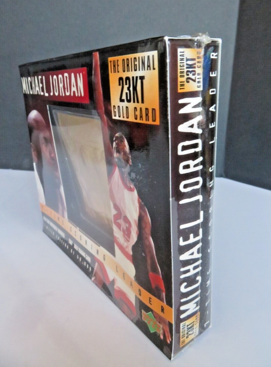 1995 UPPER DECK® MICHAEL JORDAN 7X Scoring Leader 23KT® GOLD