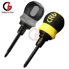 Mini Ratchet Screwdriver Magnetic Cross Dual-purpose Telescopic Repair Hand Tool