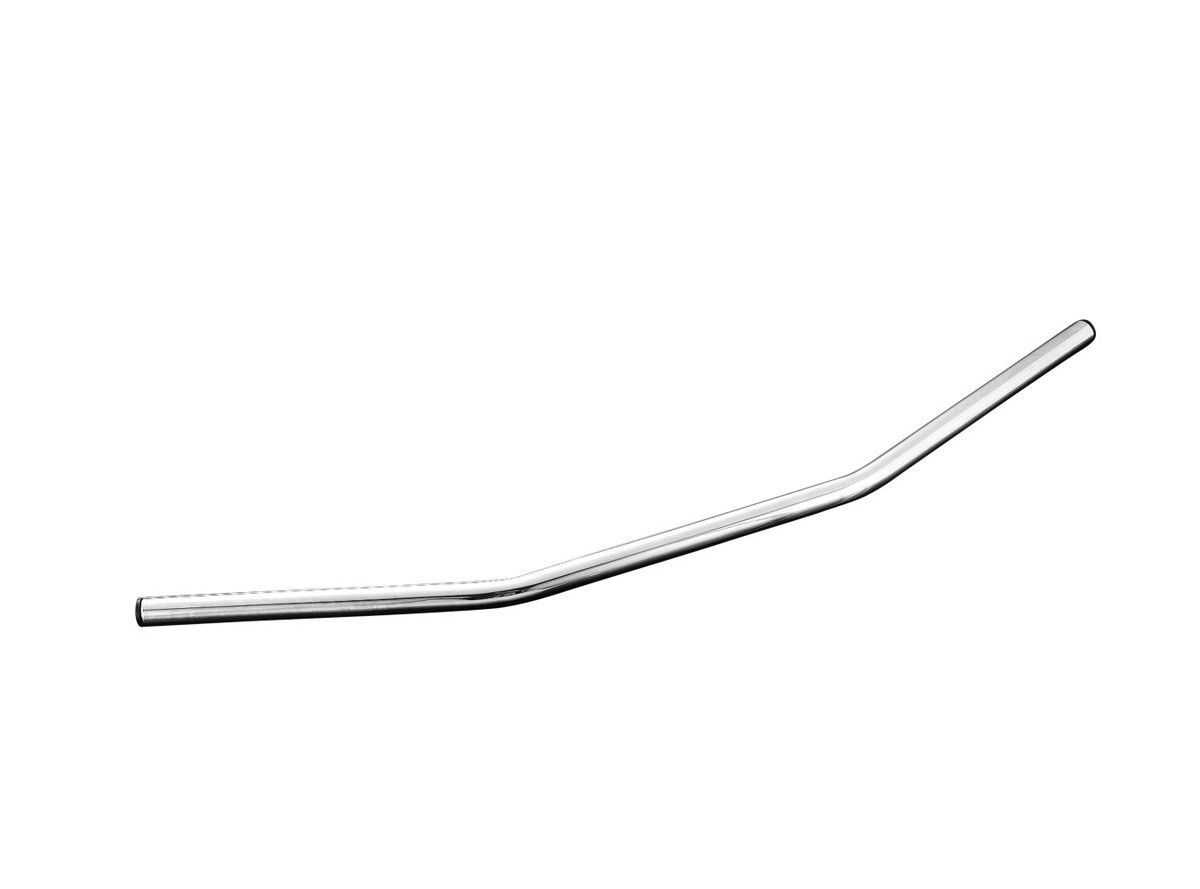 Drag-Style Wide Low Chrome 1"" (25mm) Motorcycle Handlebars Highway Hawk 55-208
