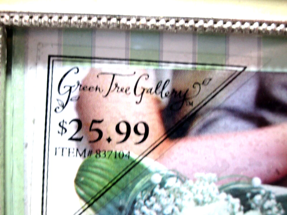 Álbum de fotos Green Tree Gallery esmaltado ornamentado estrás 3,5"x5" Foto 3 de 4