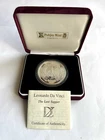 Sierra Leone Leonardo Da Vinci  Last Supper 2 oz Silver $20 2006 PROOF Box COA
