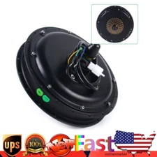 1500W Electric Bicycle Ebike Rear Wheel Brushless Gearless Hub Motor 500RPM 48V