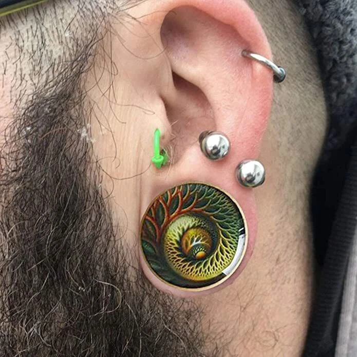 Wooden 2024 ear stretchers