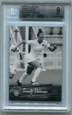 2021 TRINITY RODMAN PARKSIDE NWSL BLACK/WHITE SSP ROOKIE USWNT Beckett 9 RC /700