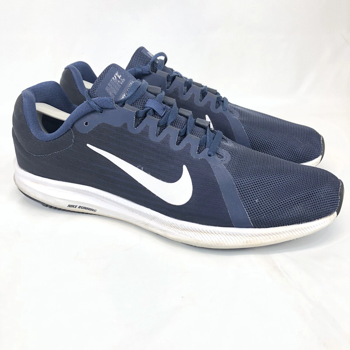 Nike Downshifter 8 Men s Sz 12 Running Athletic Shoes Navy eBay