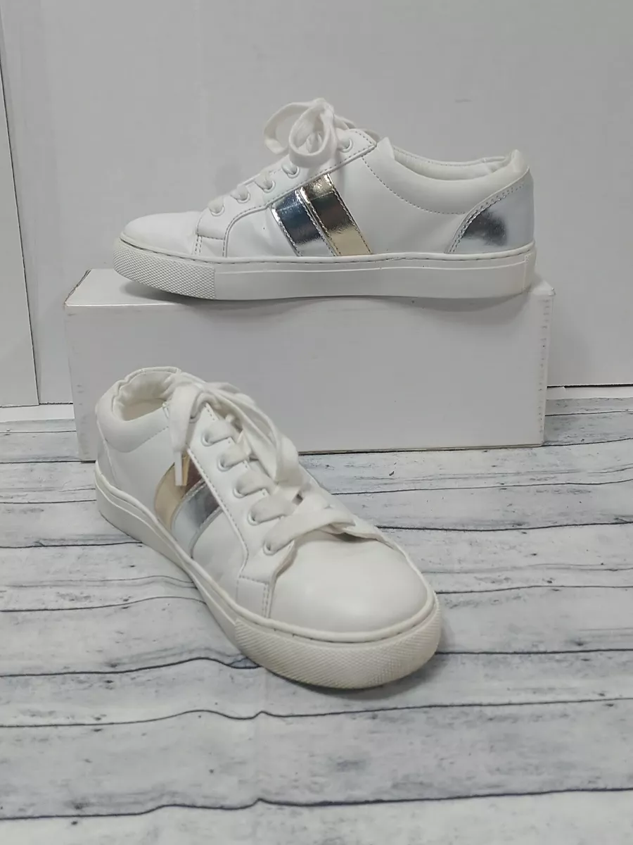 J crew outlet white sneakers