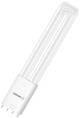 8W LED Simple Tube Double, 2G11, 4000K, 1000lm, non-Graduable, 140° - - Photo 1/2