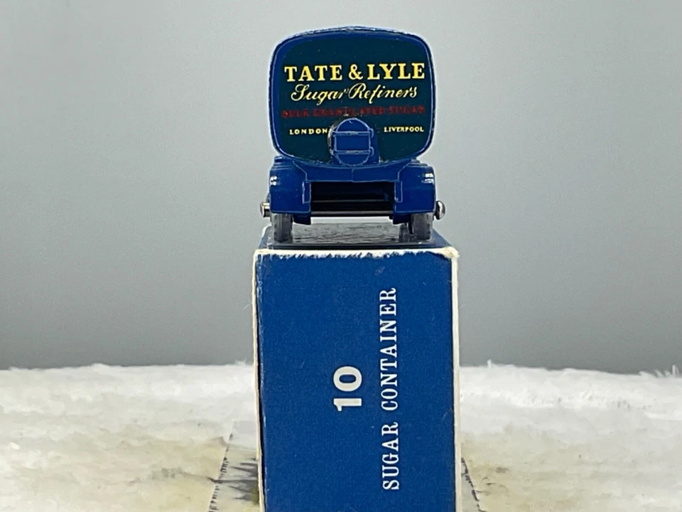 Camión contenedor de azúcar Matchbox Moko Lesney #10C, GPW, COMO NUEVO todo original en caja D Foto 3 de 4