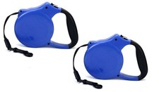 2 Pack Retractable Dog Pet Leashes Heavy Duty Up to 110 lbs. Long 26' Rope Leads
